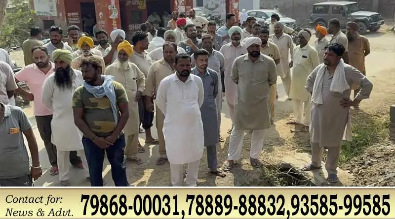 फाजिल्का के आजमवाला में एक मरला जमीन विवाद, जांच की मांग