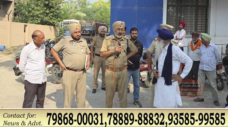 फाजिल्का सदर थाने में किसानों का धरना, नशा विरोधी कमेटी पर हमले का आरोप