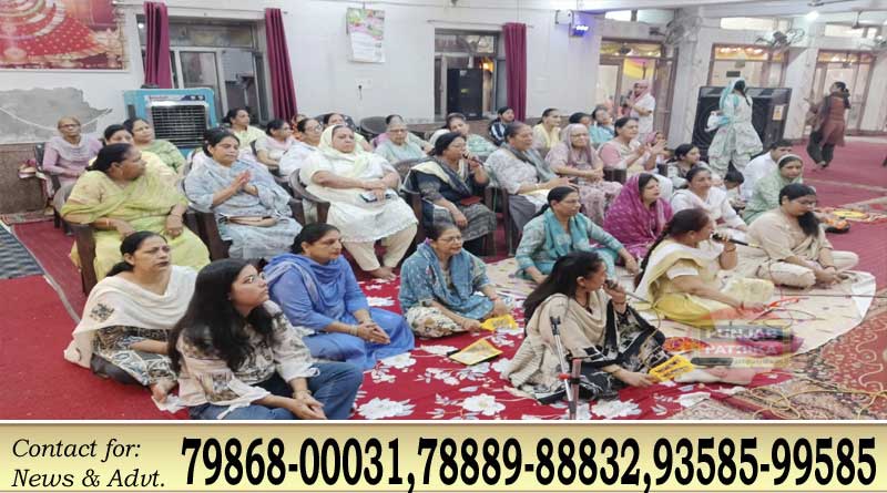 फाजिल्का के श्री राम संकीर्तन मंदिर में धूमधाम से मनाया गया कृष्ण छठी महोत्सव