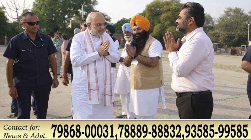फाजिल्का: गोल्डी सचदेवा ने केंद्रीय गृहमंत्री अमित शाह से की मुलाकात