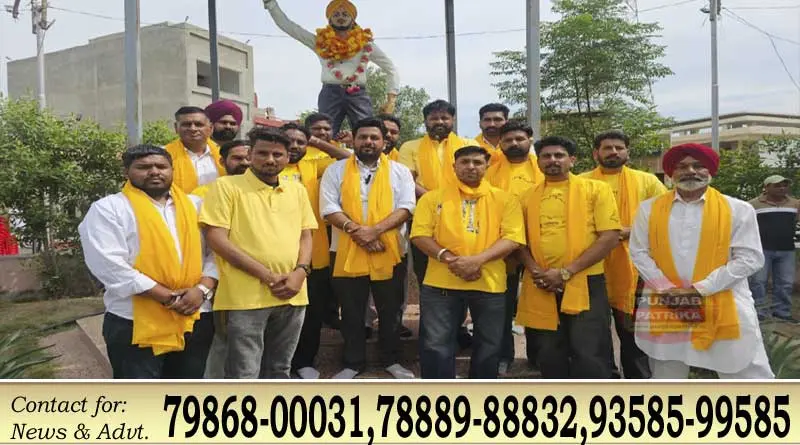 फाजिल्का में संदीप सिंह भट्टी ने शहीद भगत सिंह को श्रद्धासुमन अर्पित किए