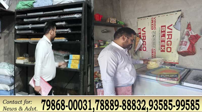 त्योहारी सीजन से पहले फूड सेफ्टी विभाग का सैंपलिंग अभियान, फाजिल्का और अबोहर से 12 नमूने लिए