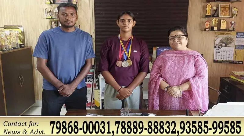 Fazilka News :- रेडिएंट पब्लिक स्कूल की छात्रा गुरकंवल ने तीरंदाजी में जीते तीन पदक, राष्ट्रीय स्तर के लिए चयन